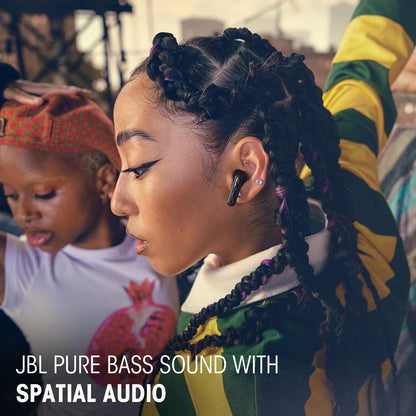 JBL Tune Flex 2, Écouteurs sans Fil Bluetooth, 48 h d'autonomie, résistance à l'eau et à la poussière IP54, résistance à l'eau et à la poussière IP54, Connexion multipoint, Noir